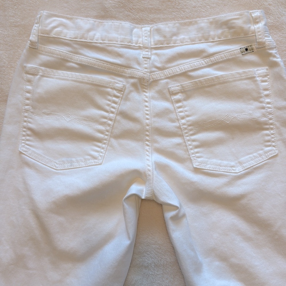 Lucky Brand Sienna Cigarette White Denim Jeans - Picture 7 of 13